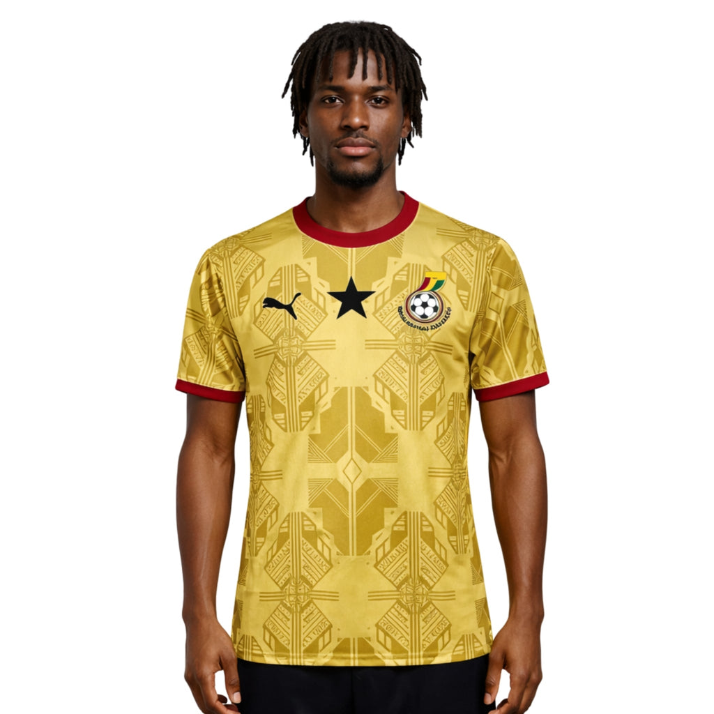 Ghana Away 26/27 Football jersey - Ghana Extérieur 26/27 - Coupe du Monde 2026