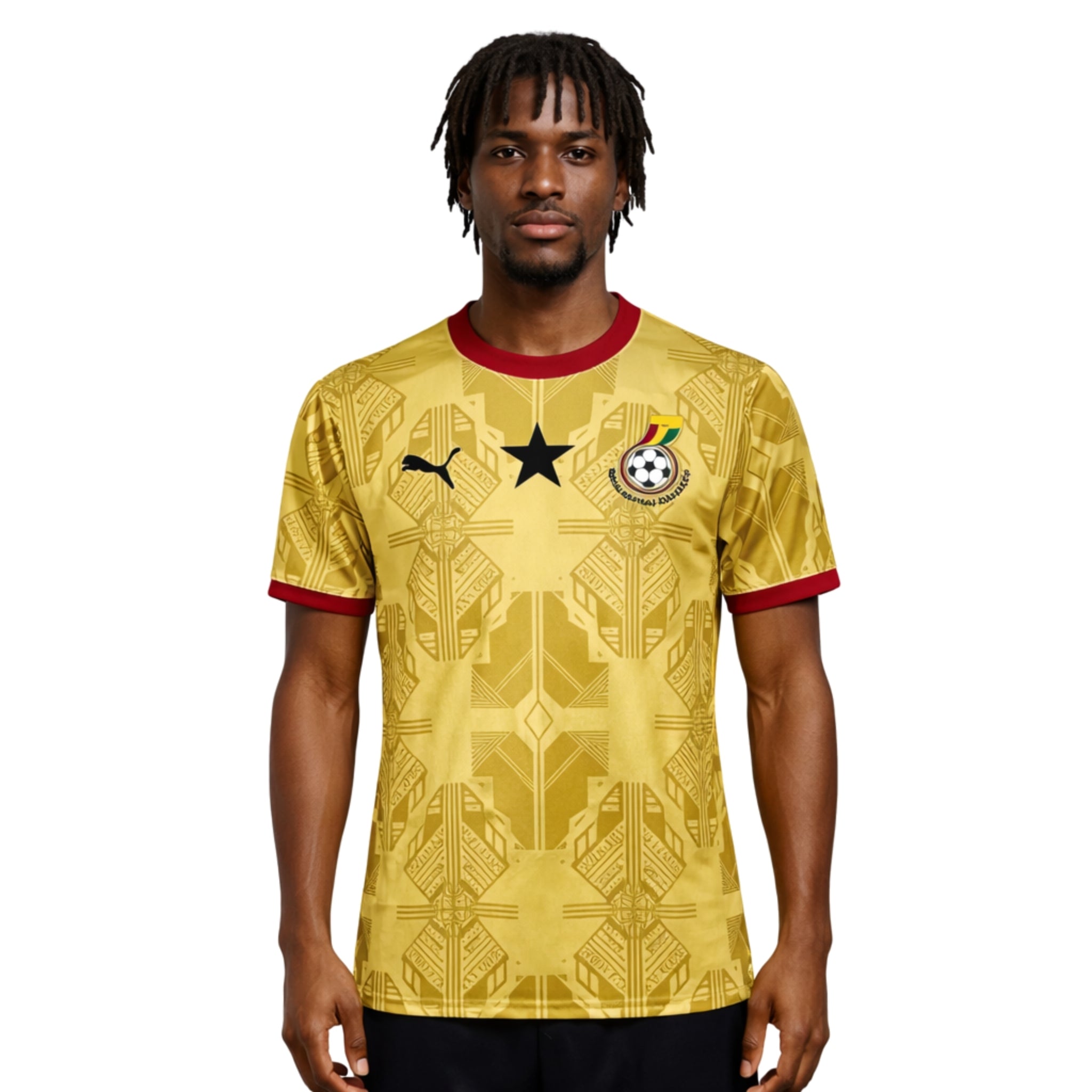 Ghana Away 26/27 Football jersey - Ghana Extérieur 26/27 - Coupe du Monde 2026