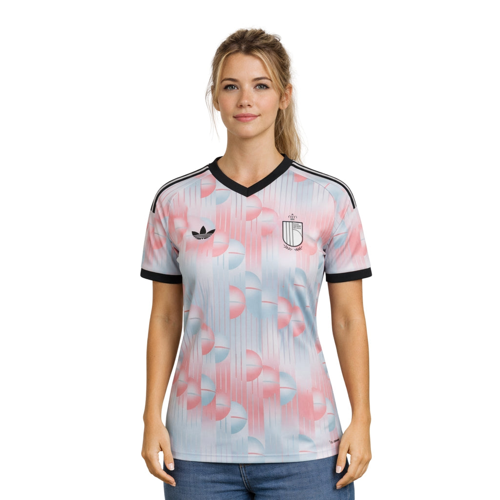 Belgium Away 26/27 Football jersey - Belgique Extérieur 26/27 - Coupe du Monde 2026 - Version Féminine