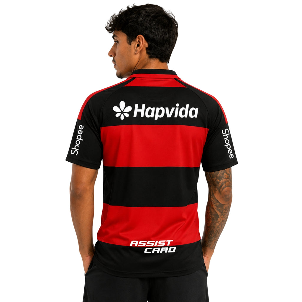 Flamengo Home 26/27 - Todos os Patrocinadores