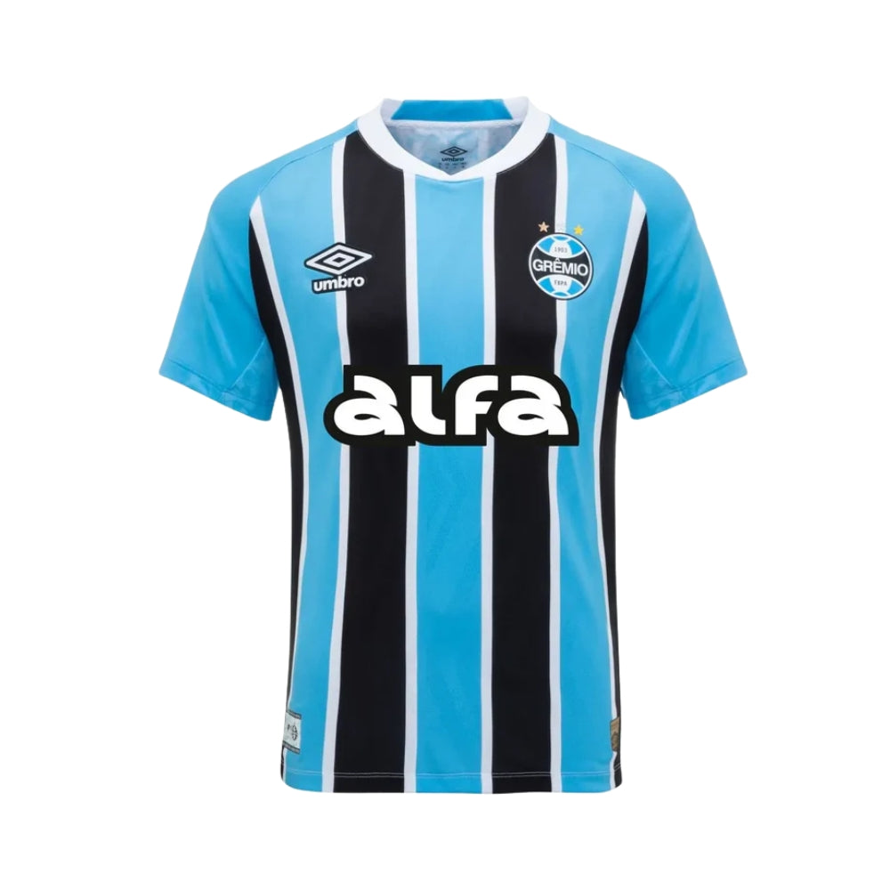 Grêmio Home 25/26 - Todos os Patrocinadores