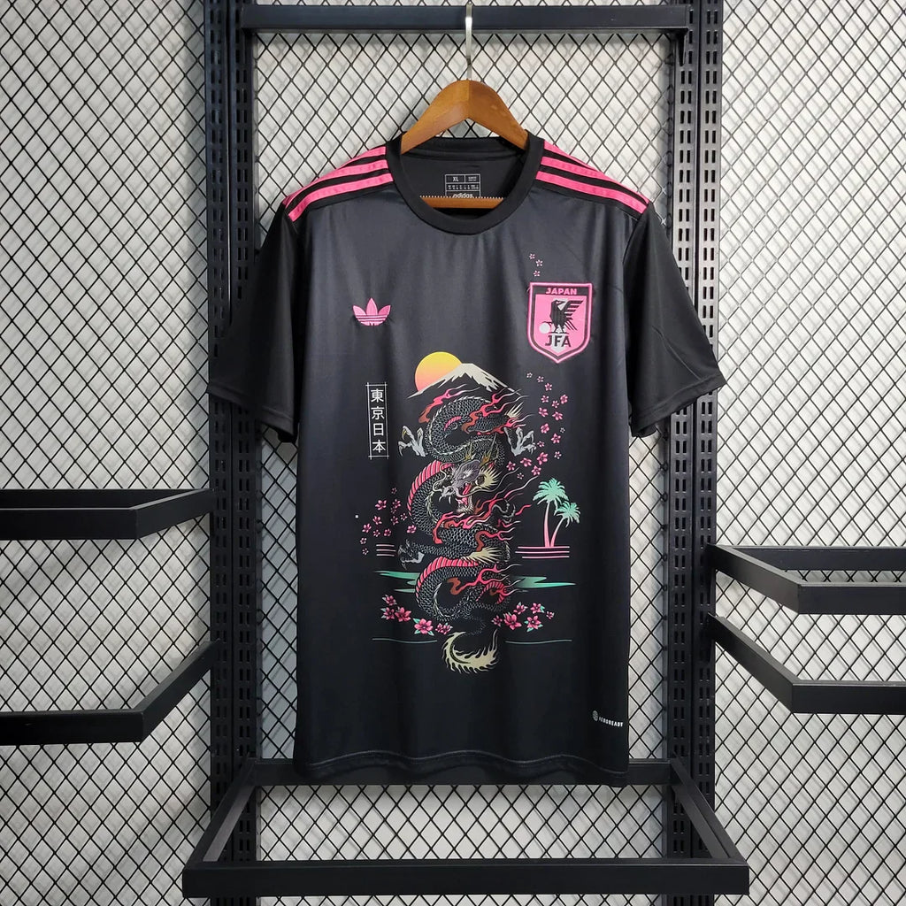 Japan Special-edition Retro Football jersey - Japon Édition Spéciale "Dragon Noir"