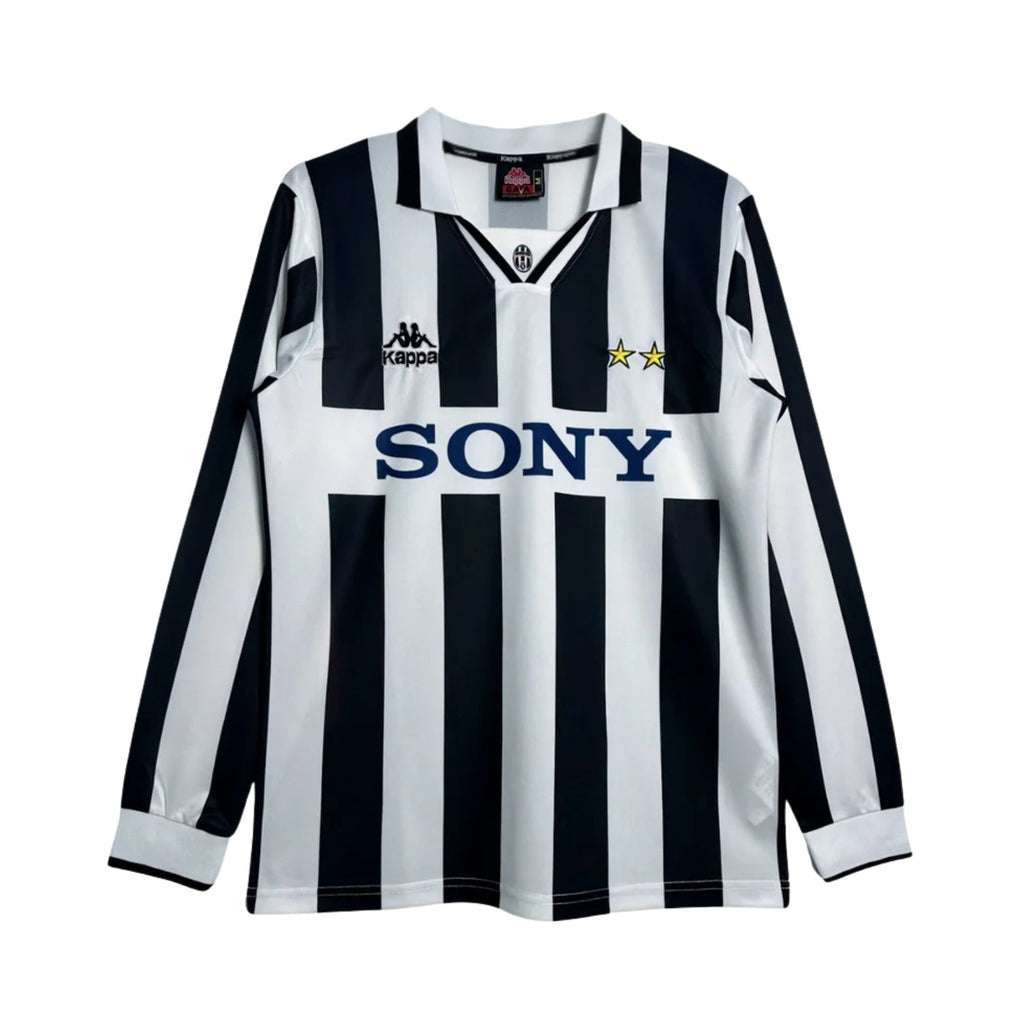 Juventus Home 95/96 Football jersey - Juventus Domicile 95/96 - Manches Longues