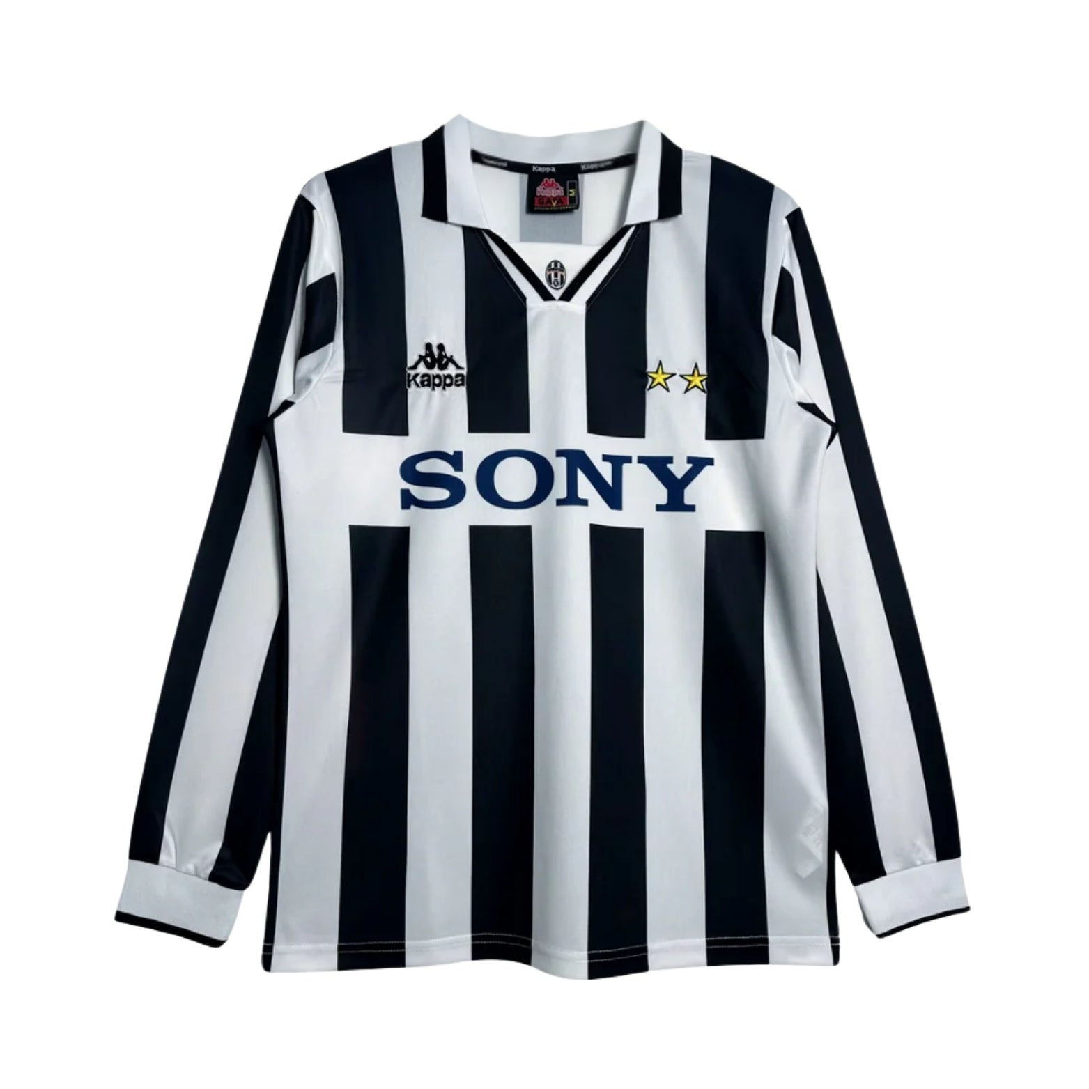 Juventus Home 95/96 Football jersey - Juventus Domicile 95/96 - Manches Longues