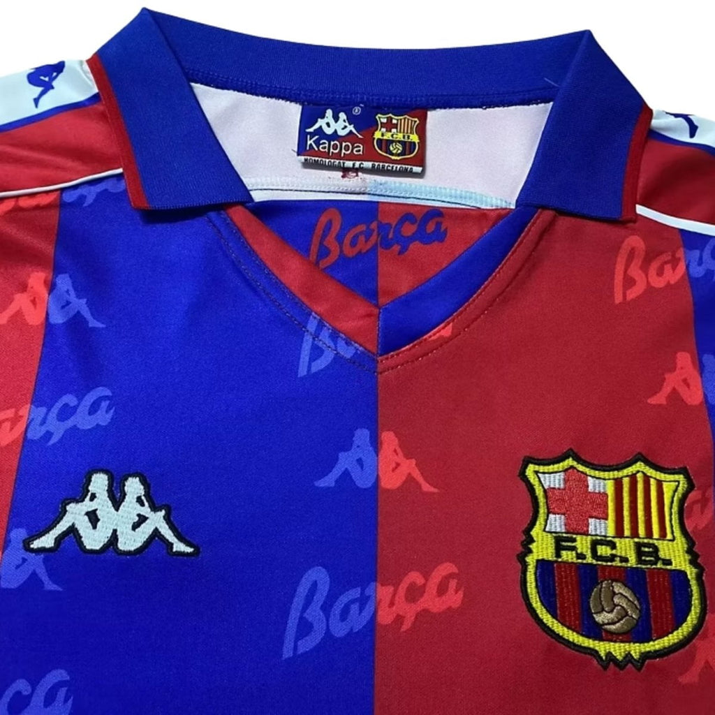 Barcelona Home 93/94 Football jersey - Barcelona Principal 93/94 - Manga Comprida
