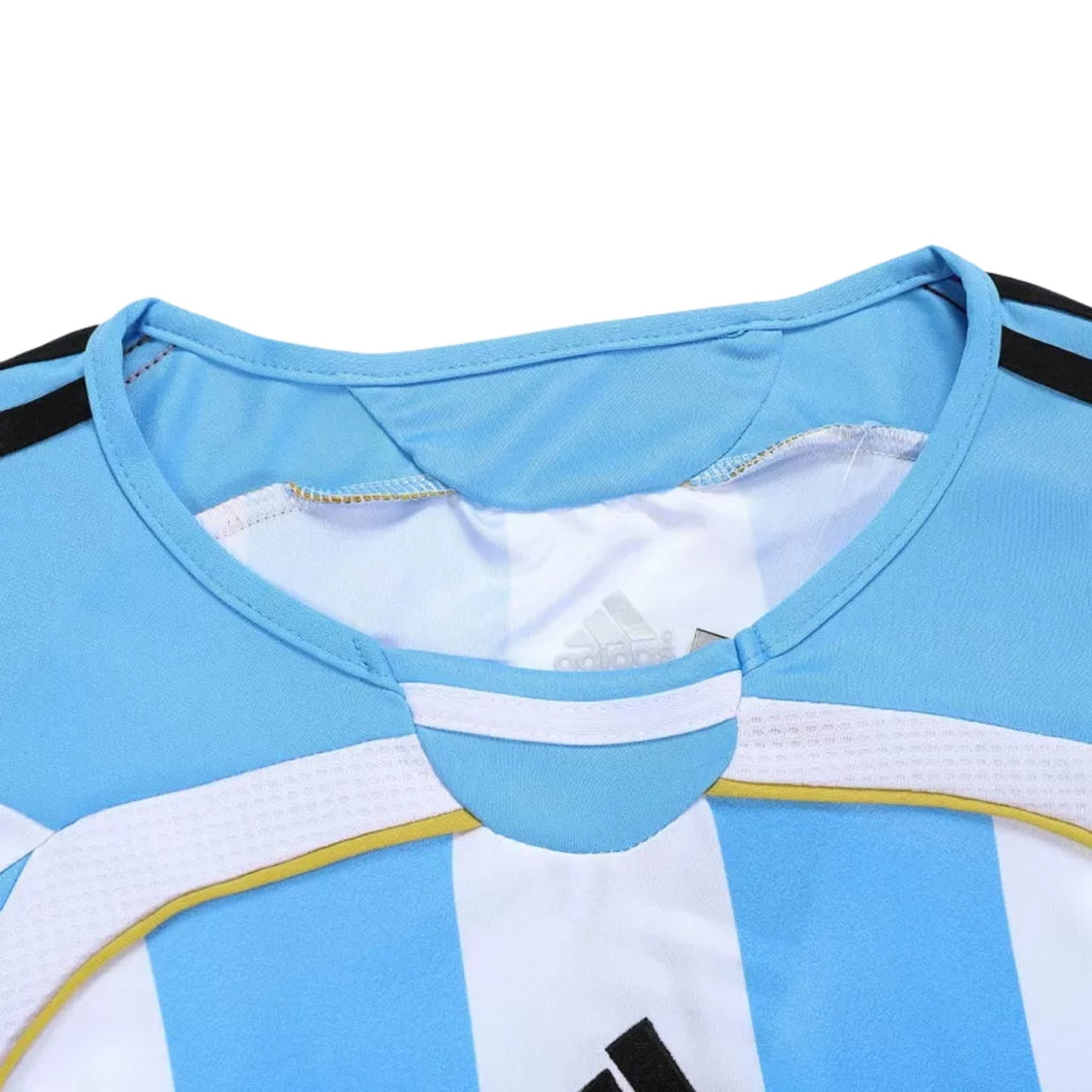 Argentina Home 06/07 Football jersey - Argentine Domicile 06/07 - Manches Longues