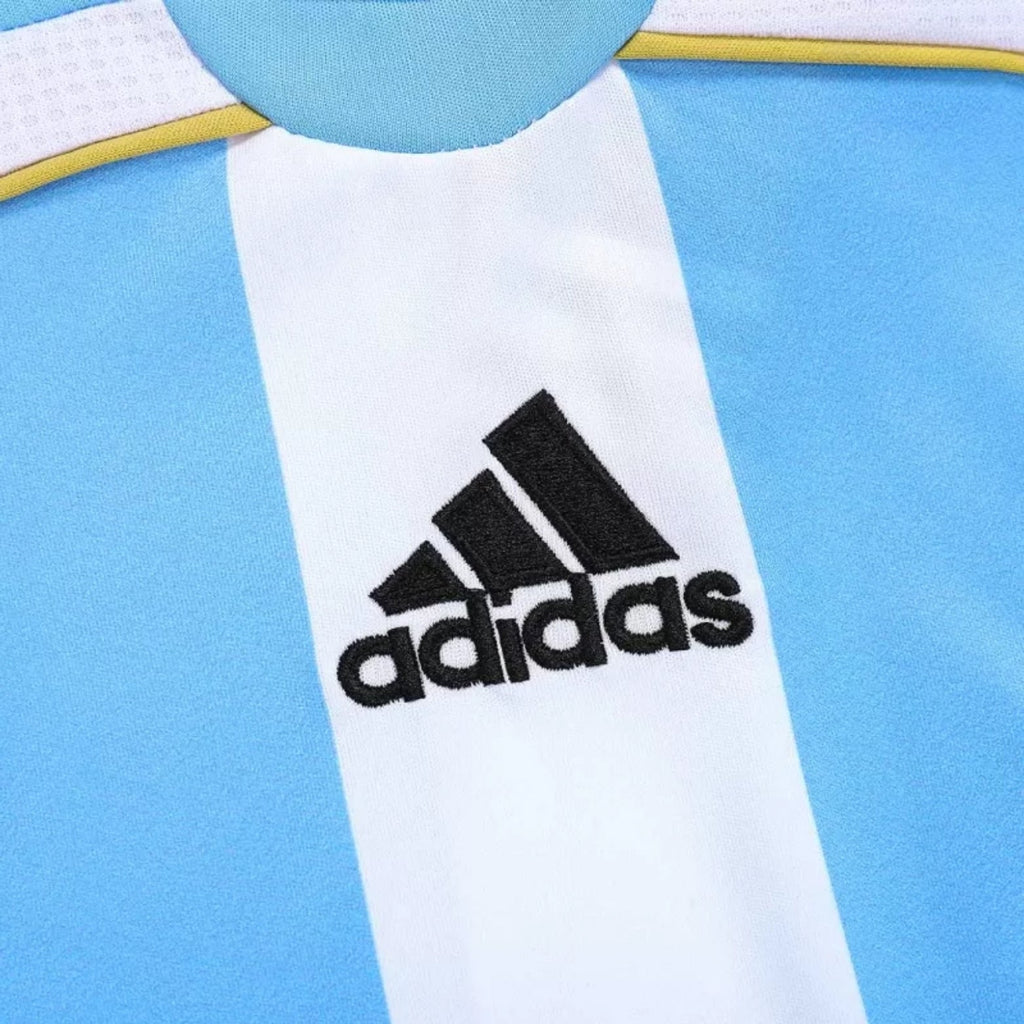 Argentina Home 06/07 Football jersey - Argentine Domicile 06/07 - Manches Longues