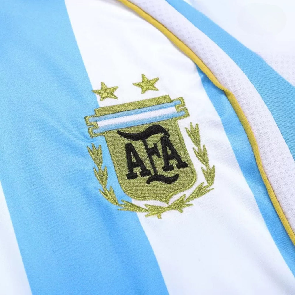 Argentina Home 06/07 Football jersey - Argentine Domicile 06/07 - Manches Longues