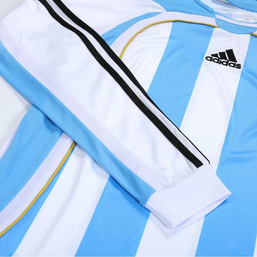 Argentina Home 06/07 Football jersey - Argentine Domicile 06/07 - Manches Longues