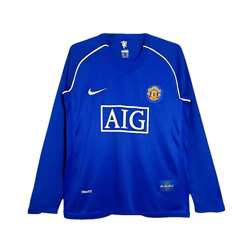 Manchester united Goalkeeper 07/08 Football jersey - Manchester United Gardiens de But 07/08 - Manches Longues