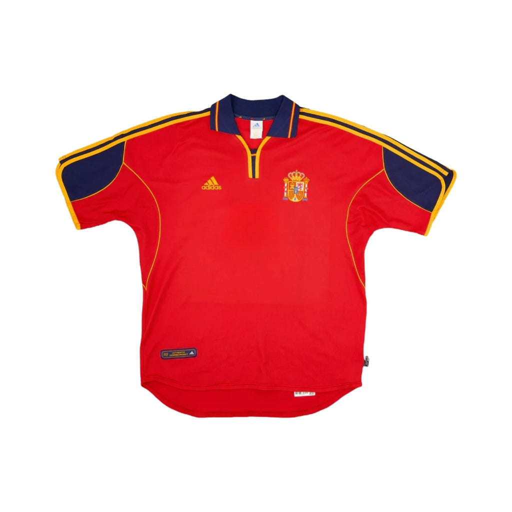 Spain Home 00/01 Football jersey - Espagne Domicile 00/01