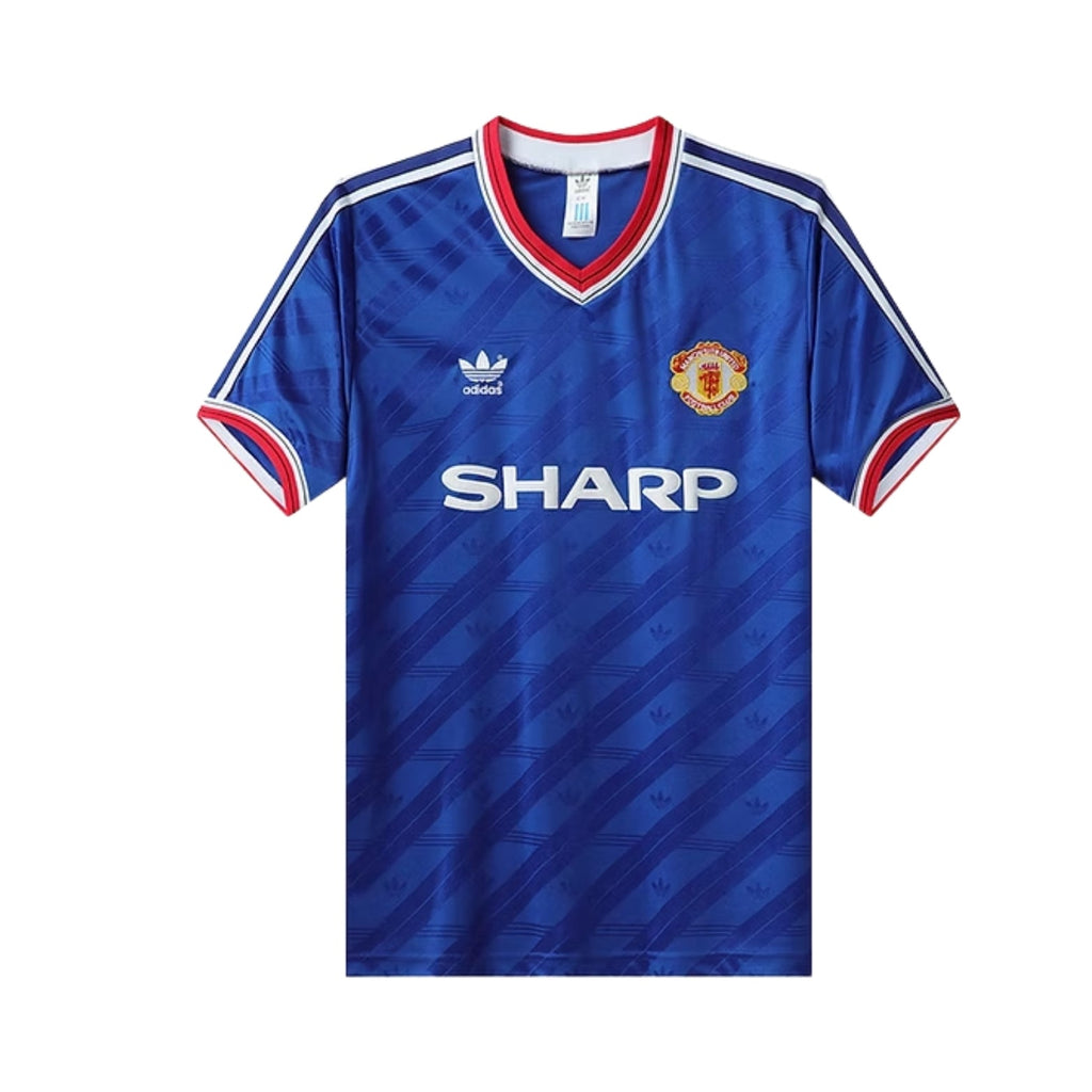 Manchester united Third 86/87 Football jersey - Manchester United Troisième 86/87