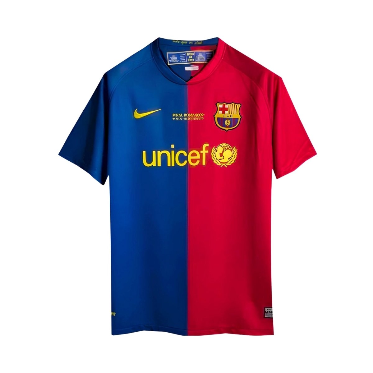 Barcelona Home 08/09 Football jersey - Barcelona Principal 08/09 - Final Liga dos Campeões