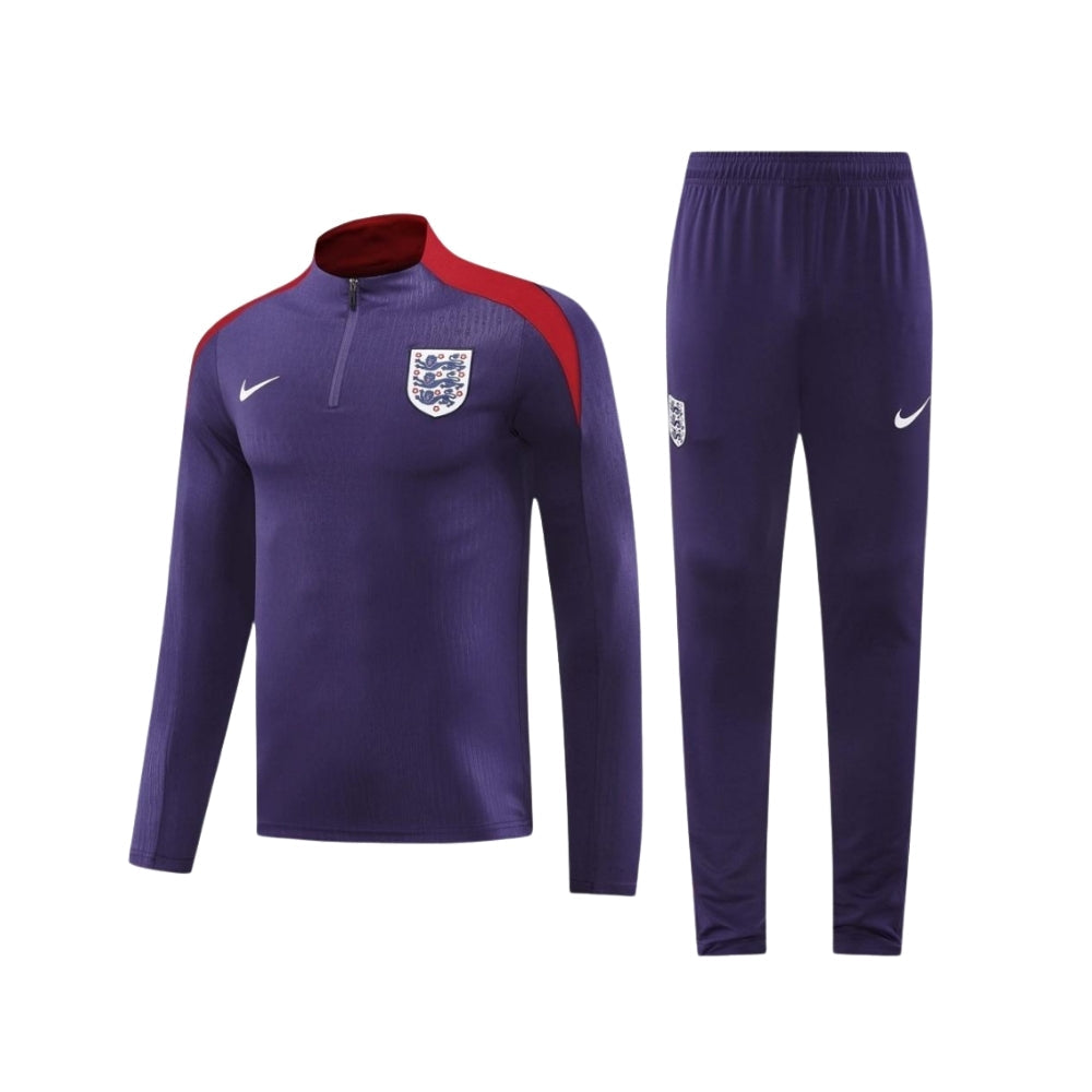 England Jacket 25/26 Football jersey - Angleterre 25/26 - Survêtement - 1/2 Zip
