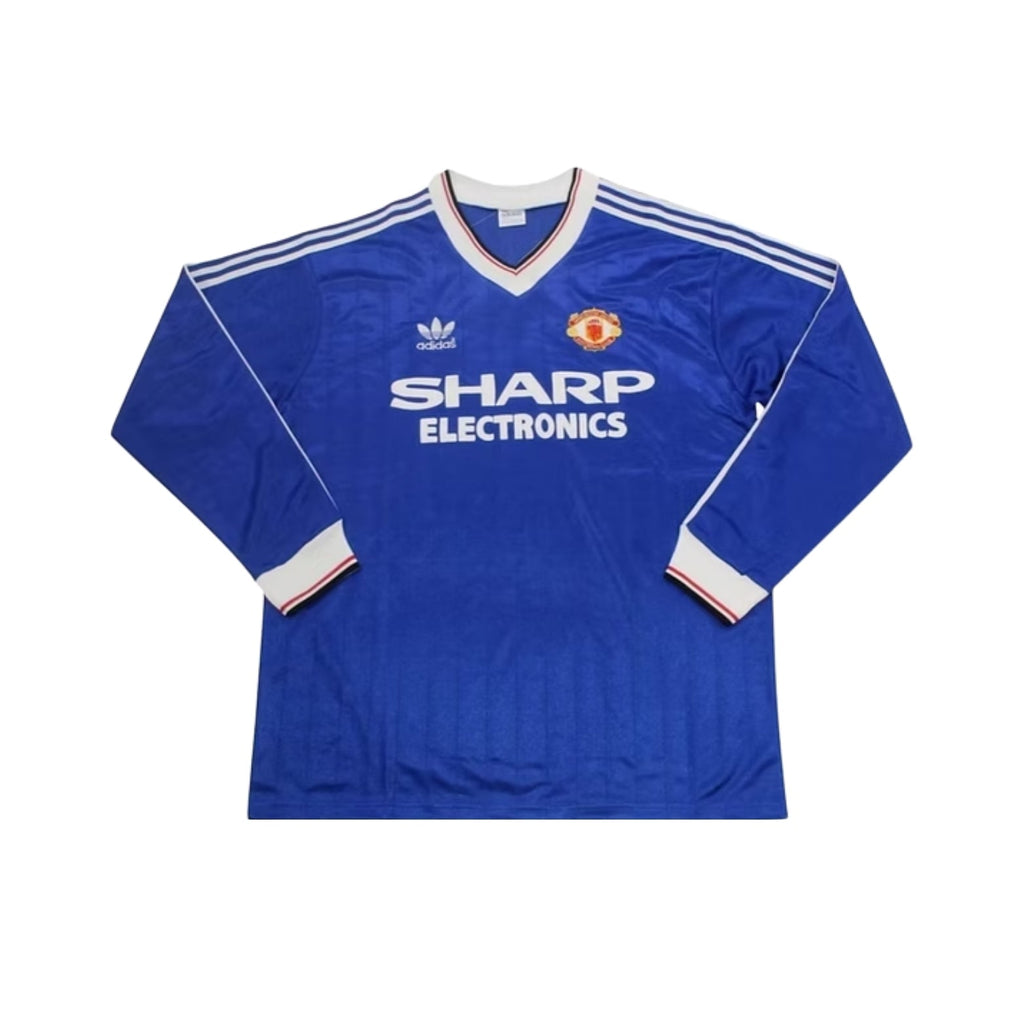Manchester united Third 82/83 Football jersey - Manchester United Troisième 82/83 - Manches Longues