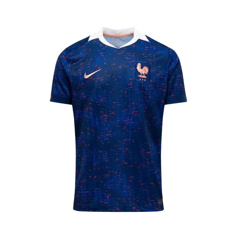 France Home 25/26 Football jersey - France Domicile 25/26 - Euro Féminine 2025