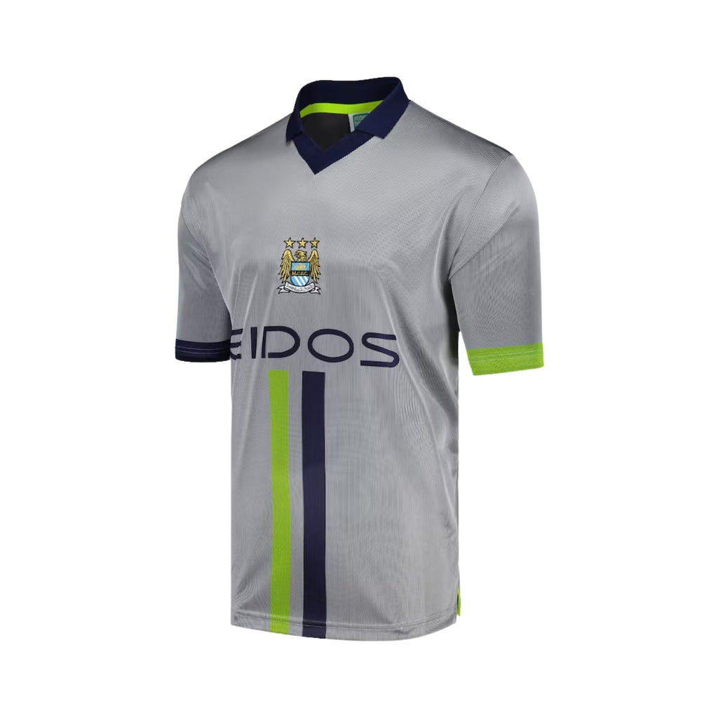 Manchester city Away 00/01 Football jersey - Manchester City Extérieur 00/01