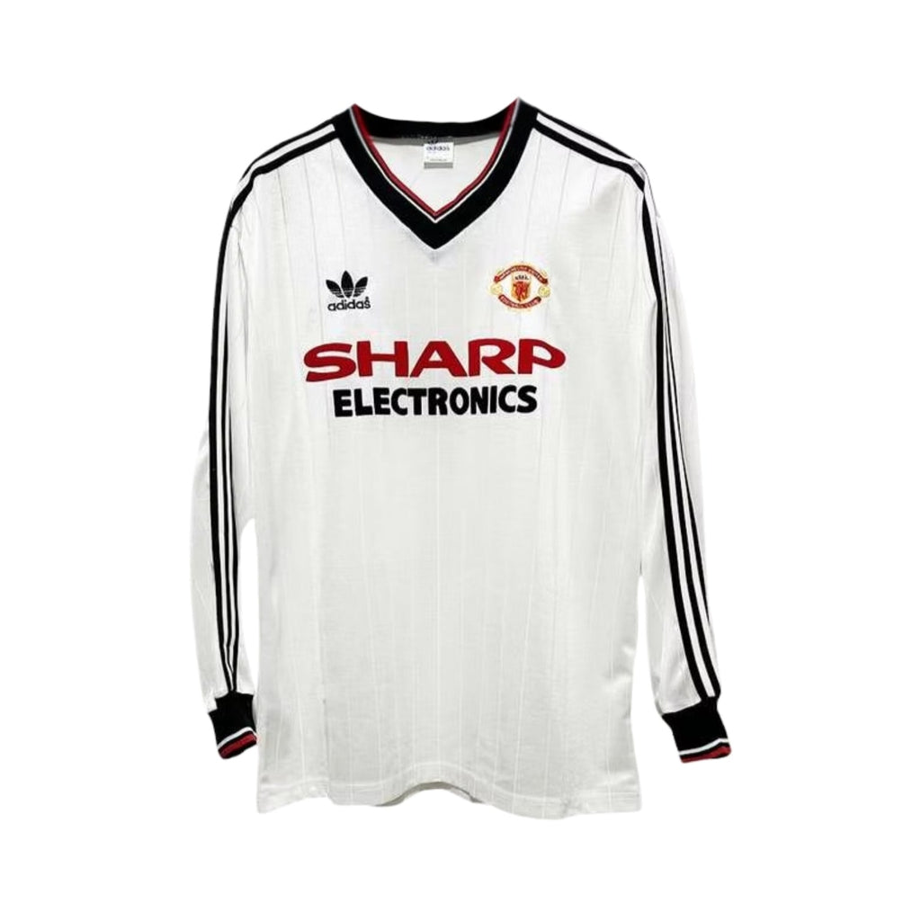 Manchester united Away 82/83 Football jersey - Manchester United Extérieur 82/83 - Manches Longues