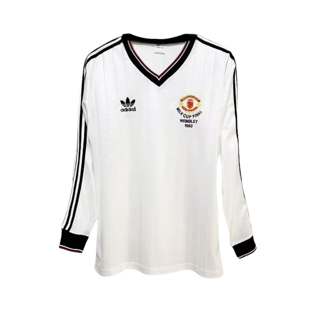 Manchester united Special-edition 82/83 Football jersey - Manchester United Extérieur FA Finale Édition Spéciale 82/83 - Manches Longues
