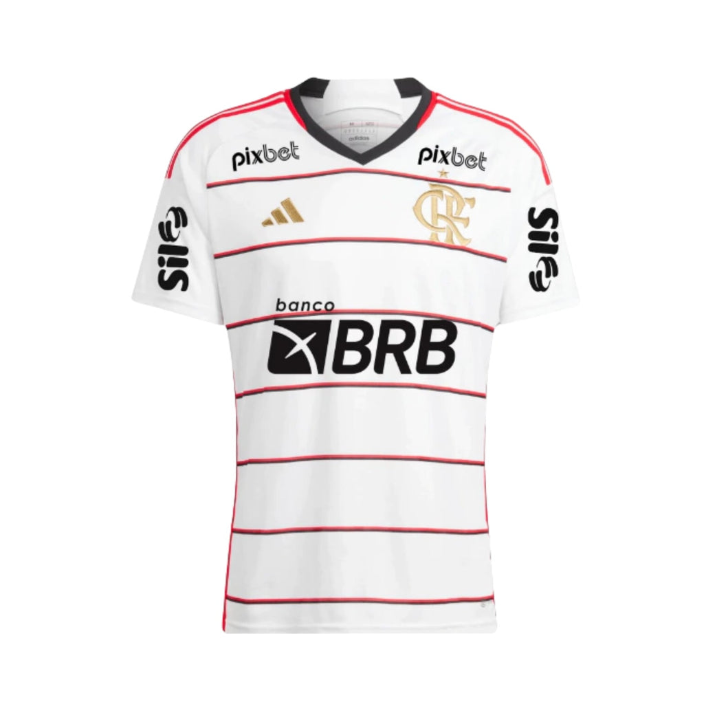 Flamengo Away 23/24 - Todos os Patrocinadores