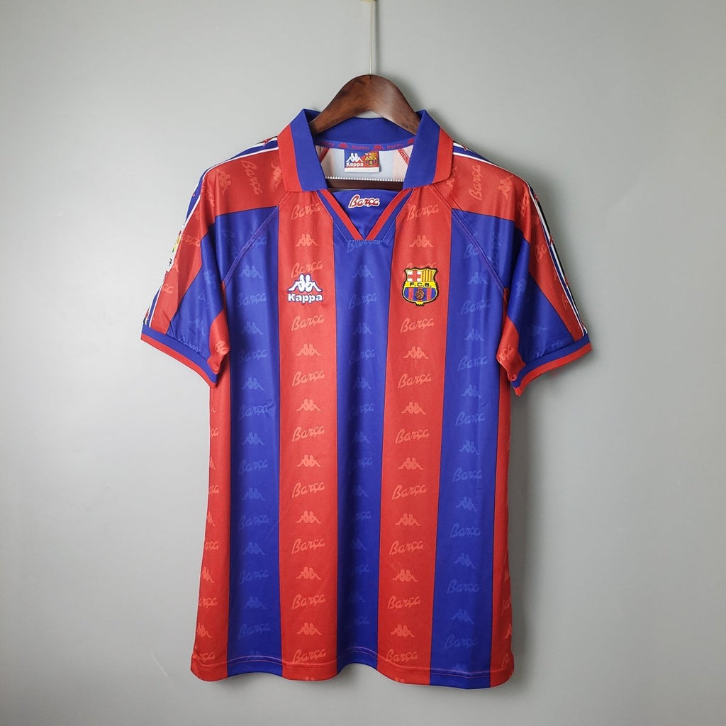 Barcelona Home Retro Football jersey - 1996-97 - BARCELONA PRINCIPAL | RETRÔ