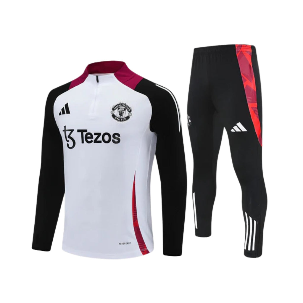 Manchester united Jacket 24/25 Football jersey - Manchester United 24/25 - Survêtement - 1/2 Zip