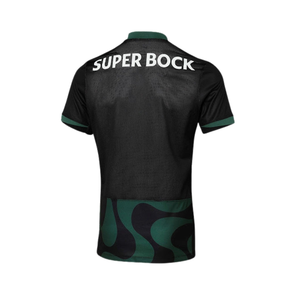 Sporting Away 25/26 Football jersey - Sporting Extérieur Black 25/26