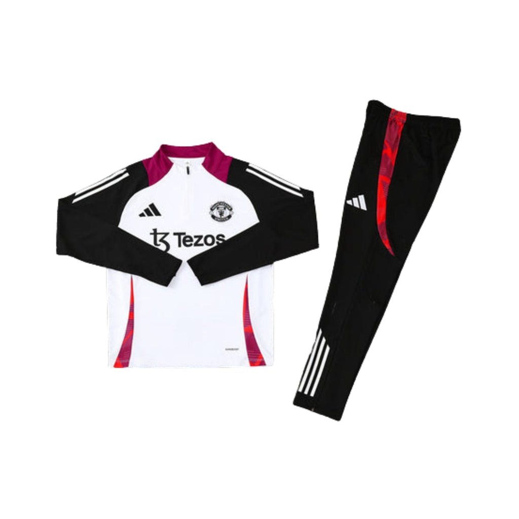 Manchester united Jacket 24/25 Football jersey - Manchester United 24/25 - Survêtement - 1/2 Zip