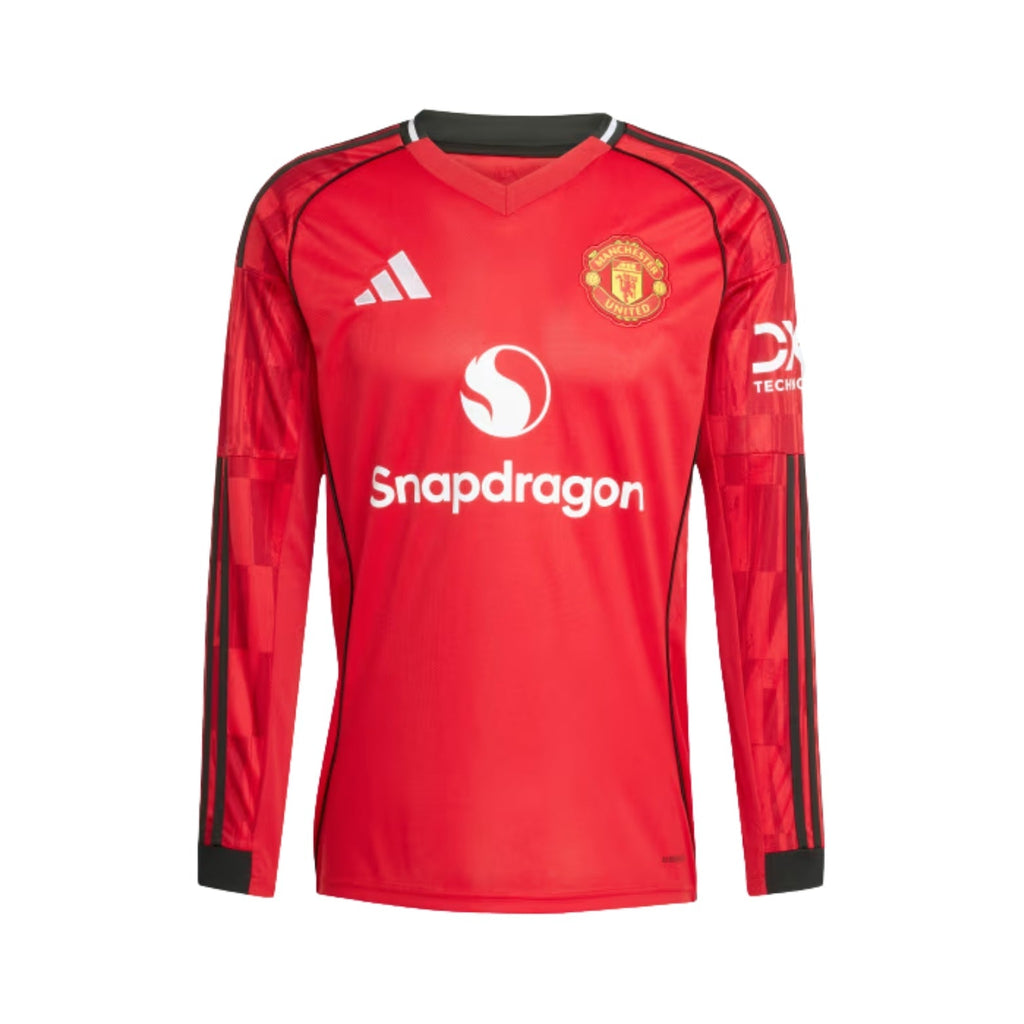 Manchester united Home 25/26 Football jersey - Manchester United Domicile 25/26 - Manches Longues