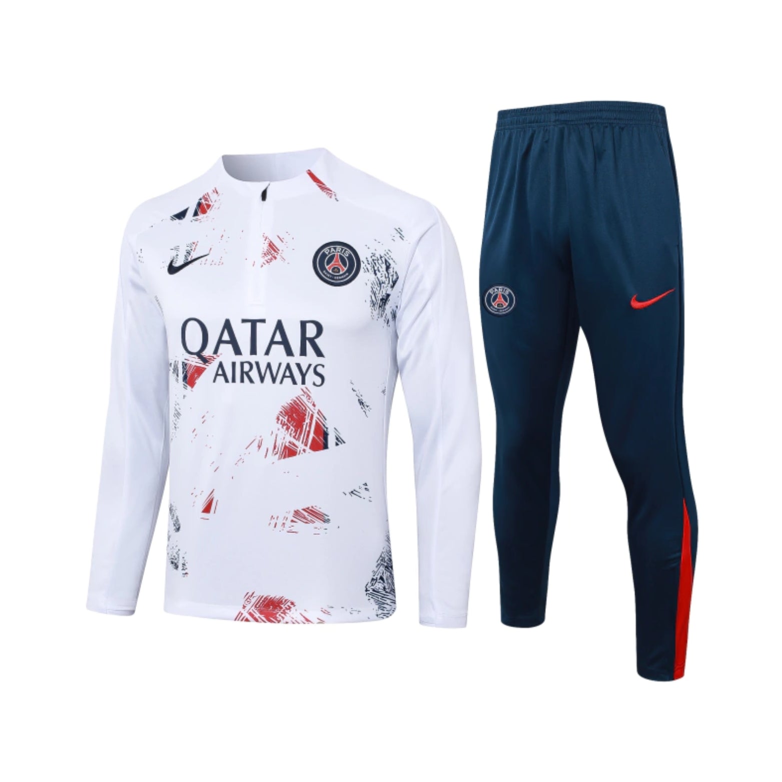 Psg Jacket 24/25 Football jersey - PSG 24/25 - Survêtement - 1/2 Zip