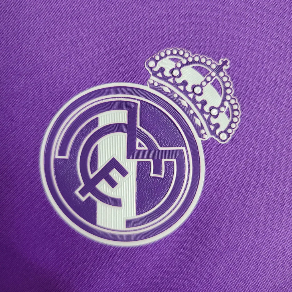 Real madrid Away 16/17 Football jersey - Real Madrid Alternativa 16/17 - Manga Comprida