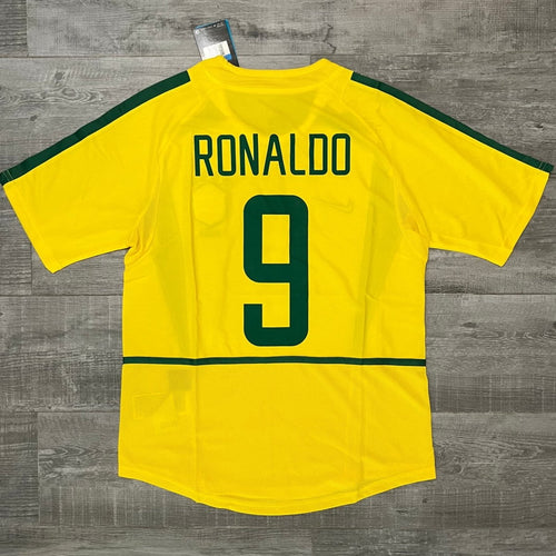 Brazil Retro Football jersey - 2002 - BRASIL LOCAL | RETRO