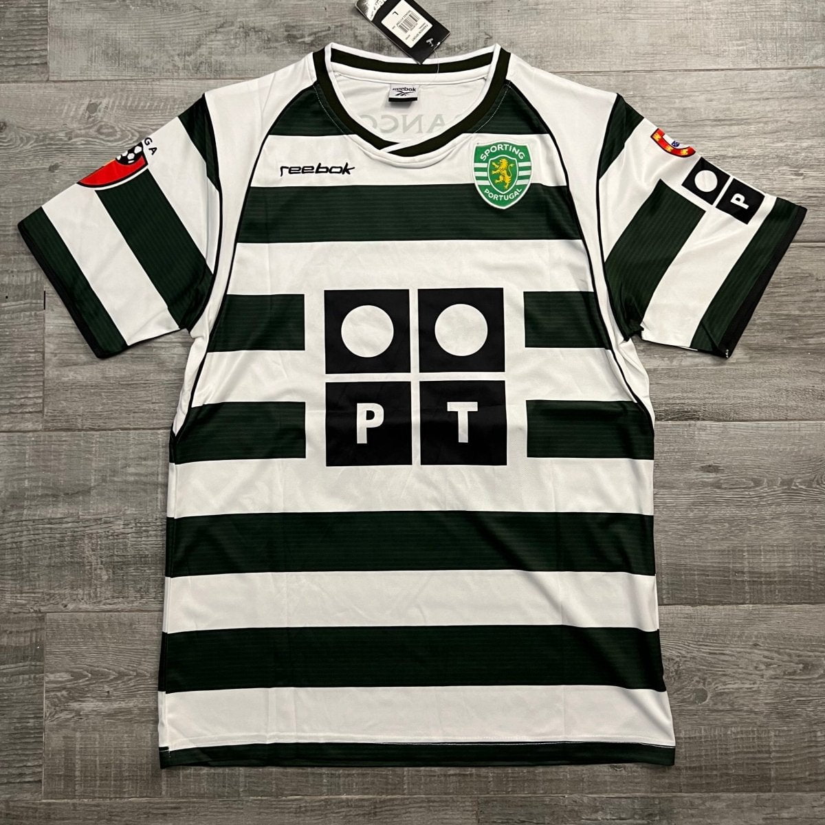 Sporting Home Retro Football jersey - 2002-03 -  SPORTING LISBOA PRINCIPAL | RETRÔ