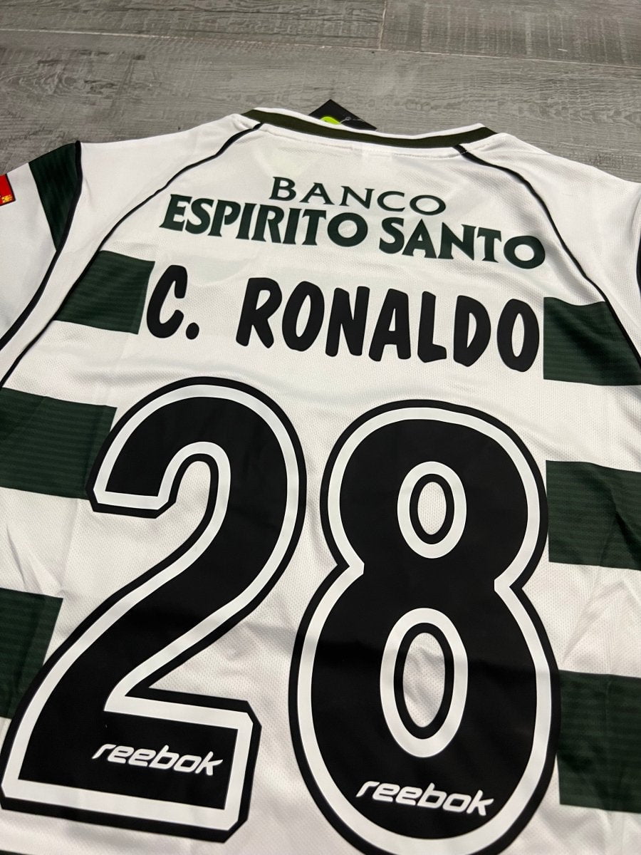 Sporting Home Retro Football jersey - 2002-03 -  SPORTING LISBOA PRINCIPAL | RETRÔ