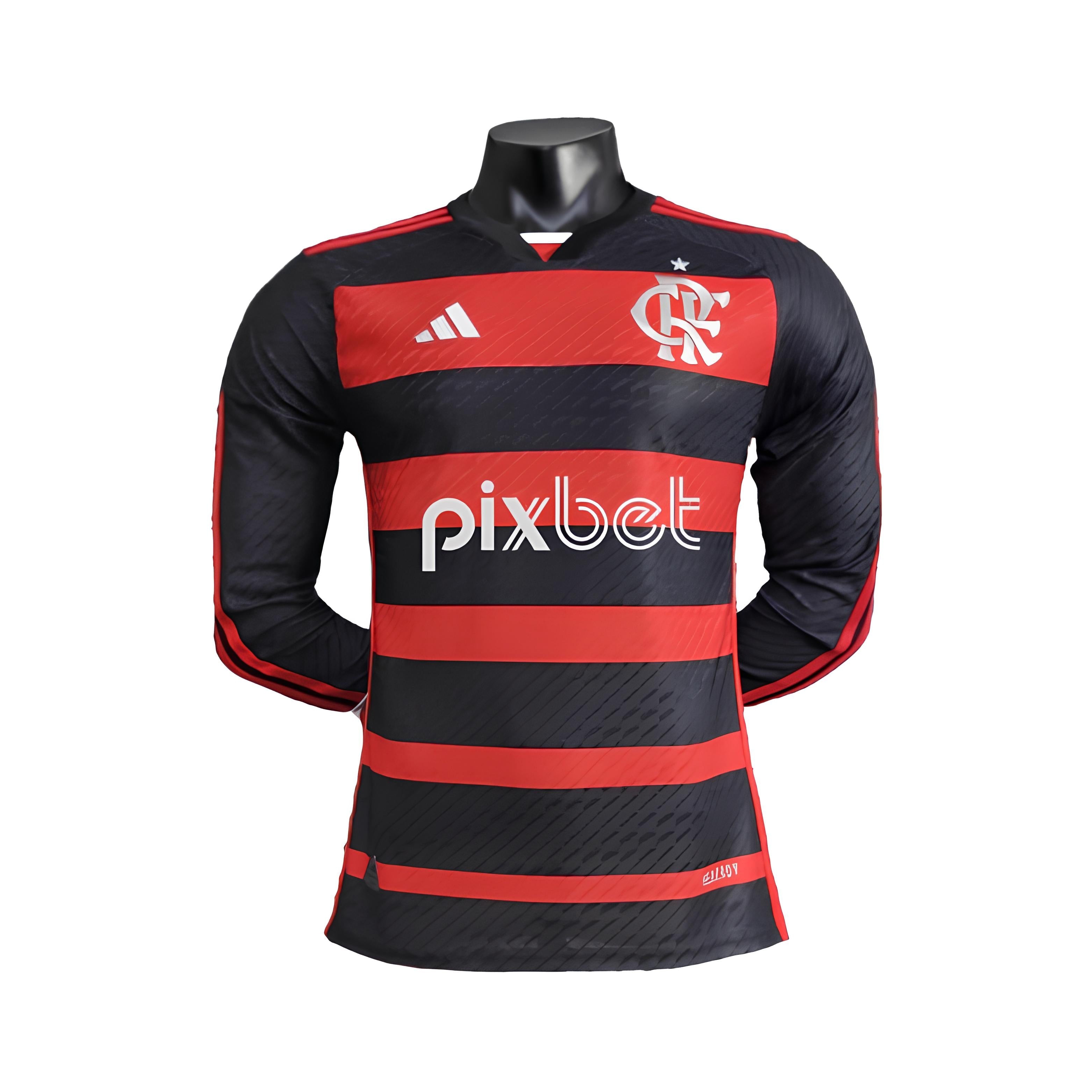 Flamengo Home 24/25 - Manga Longa - Versão Jogador