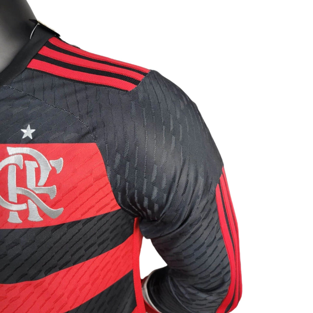 Flamengo Home 24/25 - Manga Longa - Versão Jogador