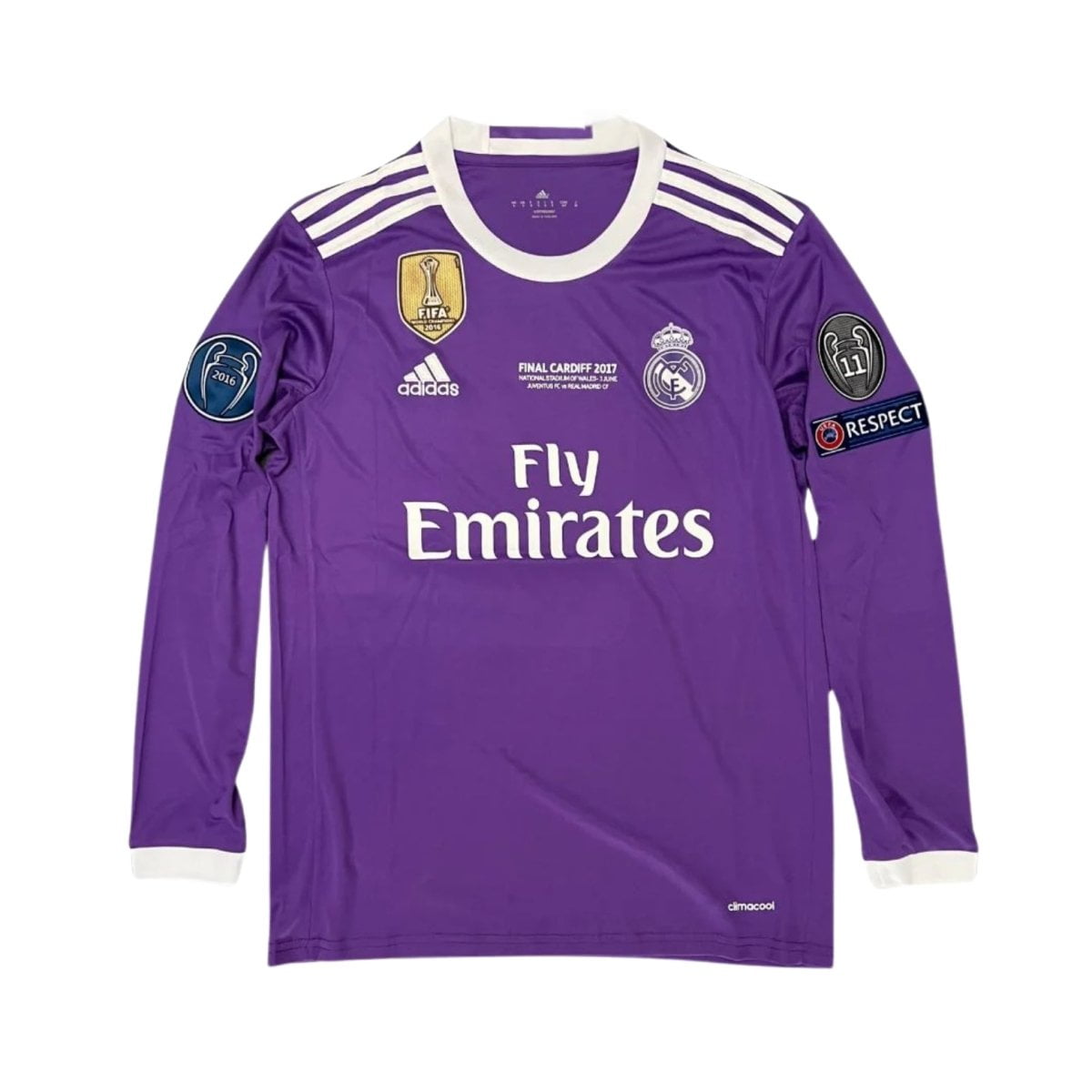 Real madrid Away 16/17 Football jersey - Real Madrid Alternativa 16/17 - Manga Comprida
