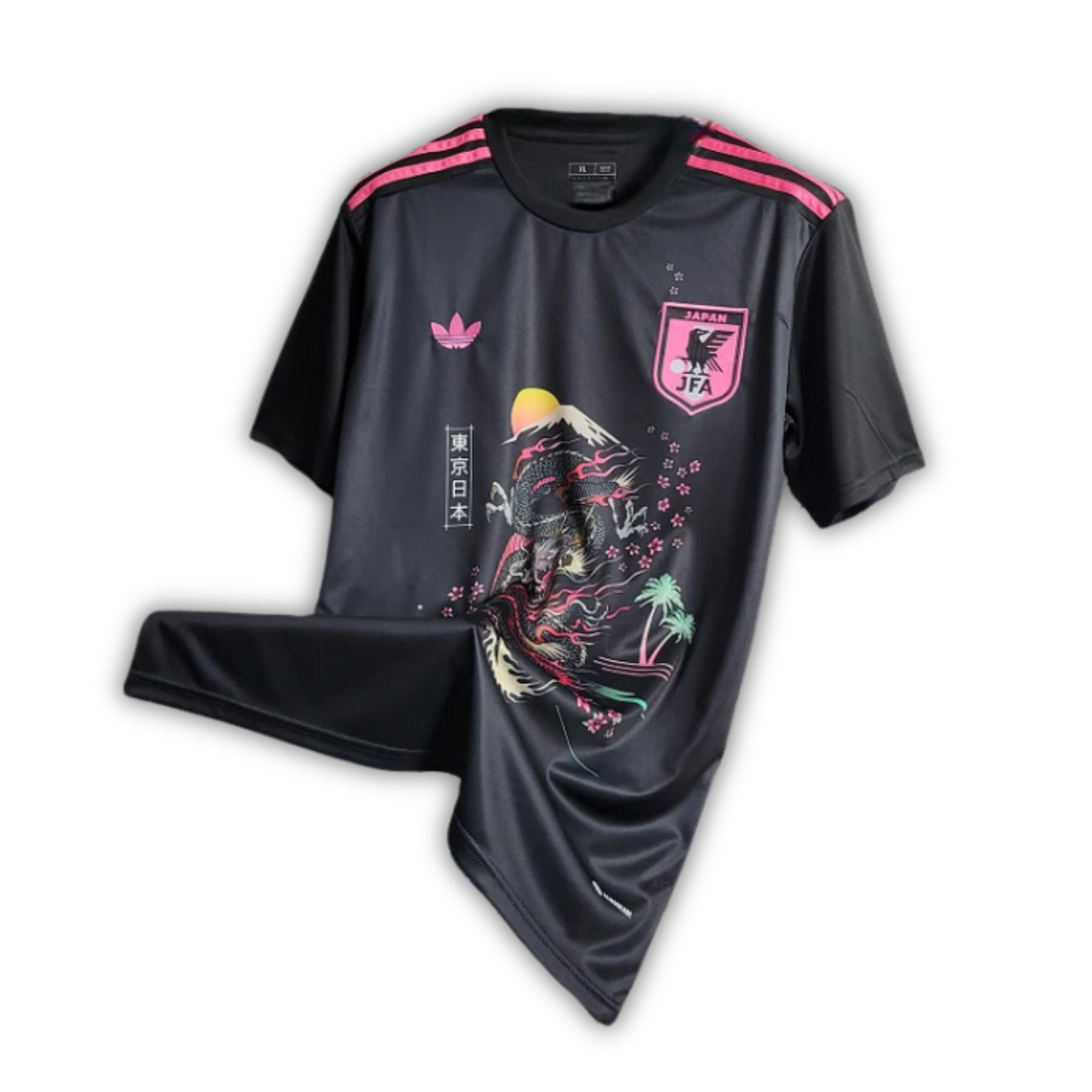 Japan Special-edition Retro Football jersey - Japon Édition Spéciale "Dragon Noir"