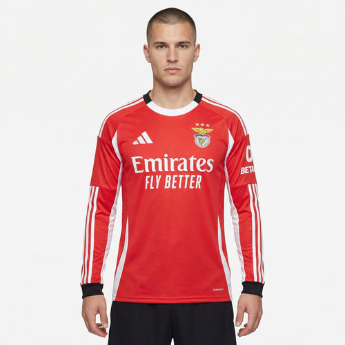 Benfica Home 25/26 Football jersey - Benfica Domicile 25/26 - Manches Longues