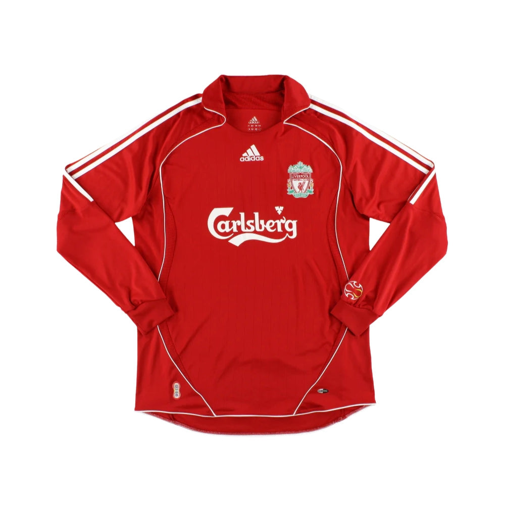 Liverpool Home 06/07 Football jersey - Liverpool Domicile 06/07 - Manches Longues
