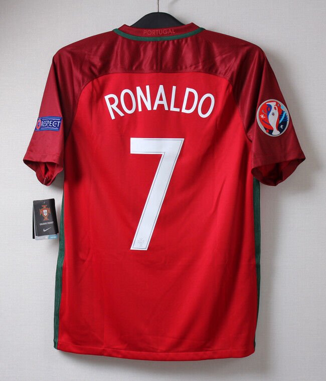 Portugal Retro Football jersey - 2016 - PORTUGAL EURO WINNER | RETRÔ