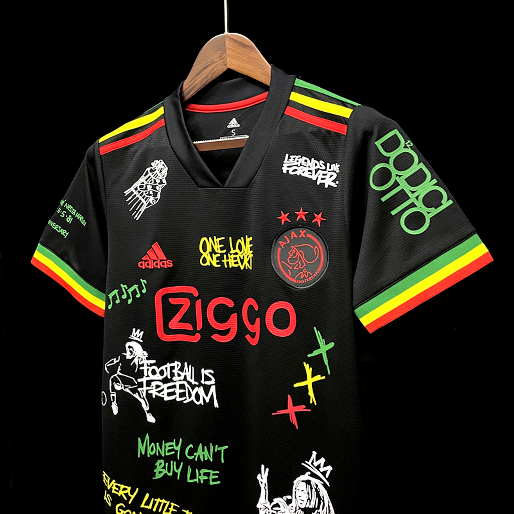 Ajax Third 21/22 Football jersey - Ajax Terceiro 21/22 - Bob Marley