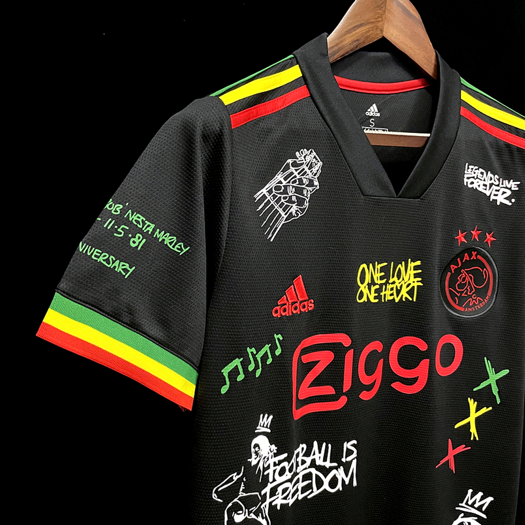 Ajax Third 21/22 Football jersey - Ajax Terceiro 21/22 - Bob Marley