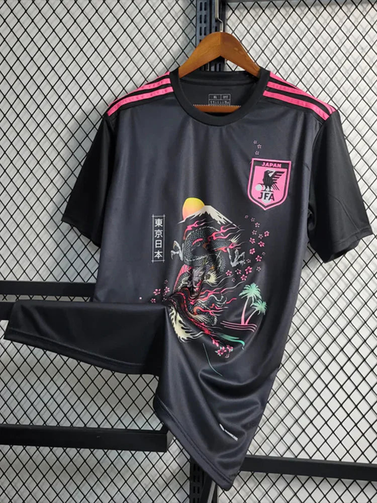 Japan Special-edition Retro Football jersey - Japon Édition Spéciale "Dragon Noir"