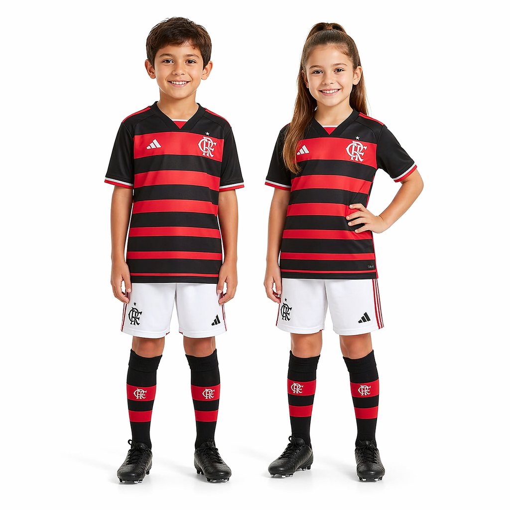 Flamengo Kit Football jersey - Kit - Flamengo Home 24/25