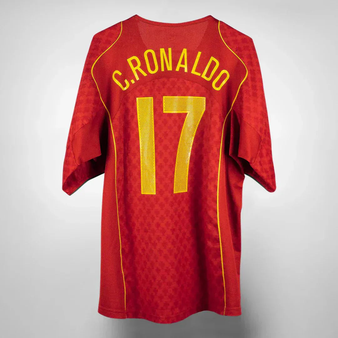 Portugal Home Retro Football jersey - 2004 - PORTUGAL PRINCIPAL | RETRÔ